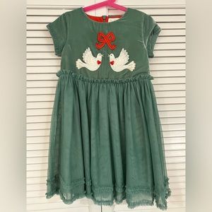 Mini Biden Velvet Bodice Tulle Dress size 6/7